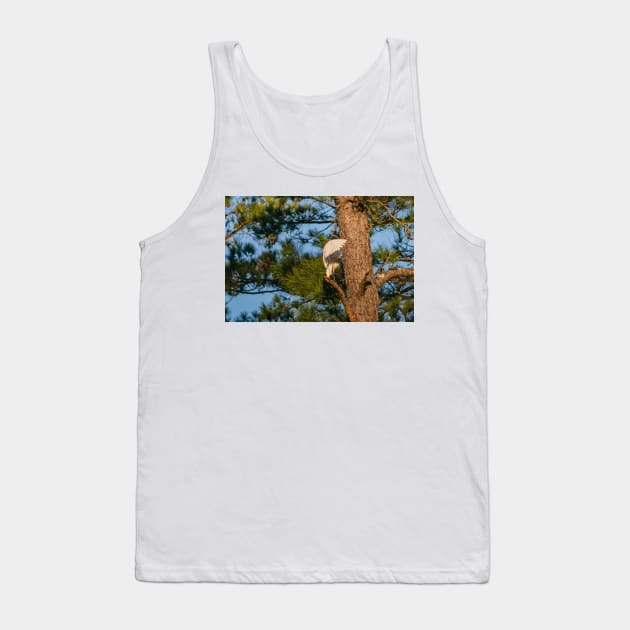 Egret Tank Top by KensLensDesigns